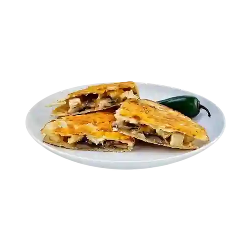 Quesadilla Pollo y Champiñón