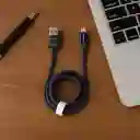 Cable de Carga Rápida Ctc Serie Life is For Fun Azul Miniso