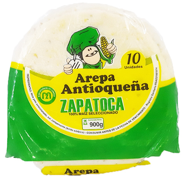 Zapatoca Arepa Antioqueña Blanca 900 g