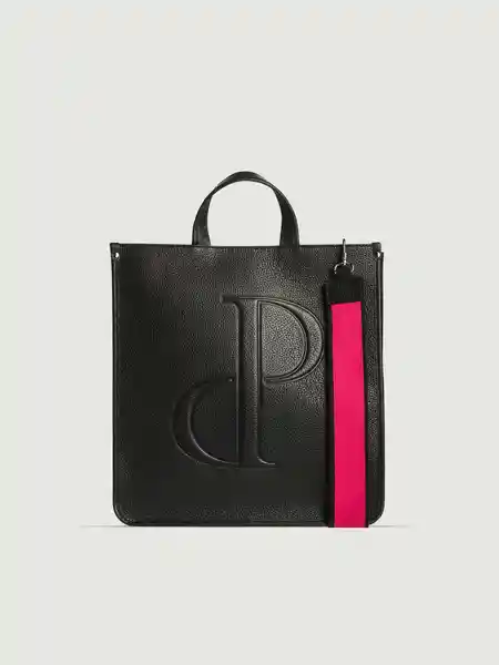 Prüne Cartera de Mano Odete Negro Ii