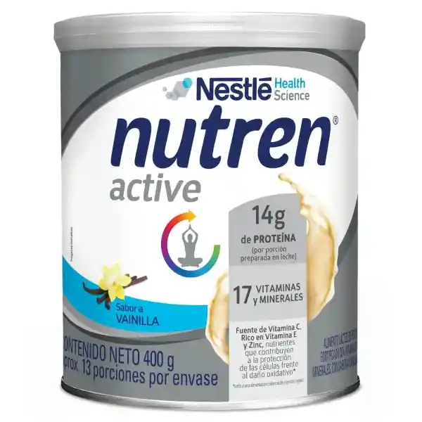 Complemento nutricional NESTLÉ NUTREN Active polvo vainilla x 400g