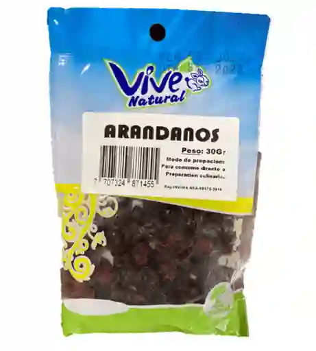 Vive Natural Arándano Deshidratado