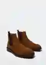 Botin Madeira Terracota Talla 42 Hombre Mango