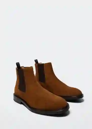 Botin Madeira Terracota Talla 42 Hombre Mango