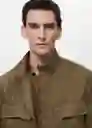 Chaqueta Anton Khaki Talla S Hombre Mango