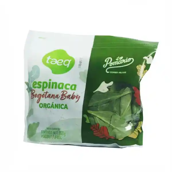 Espinaca Baby Orgánica Taeq