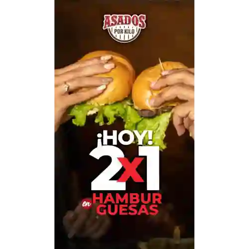 Promo Hamburguesas 2X1