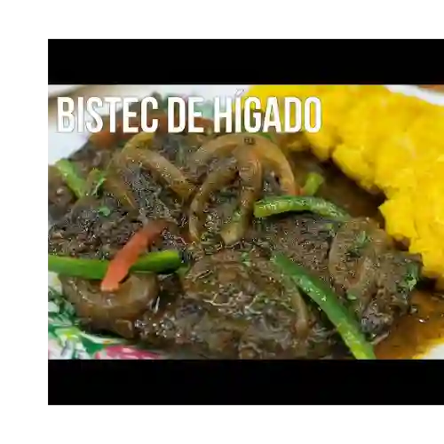 Higado en Bistec