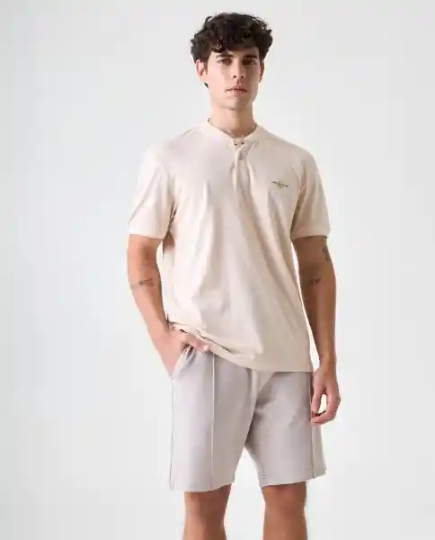 Camiseta Polo Hombre Beige T. XL 802G008_BEI131106 Americanino