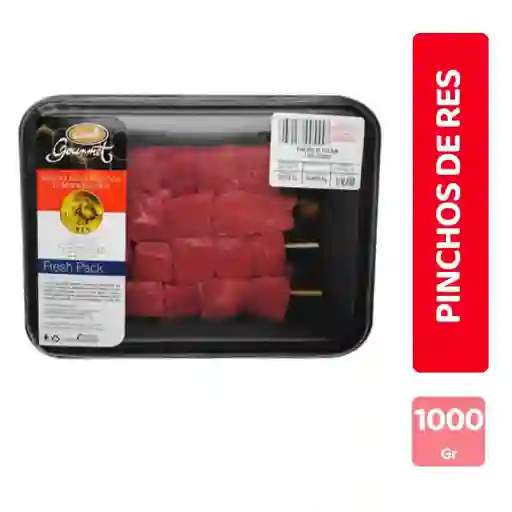 Brochetas o Pinchos de Res Bandeja