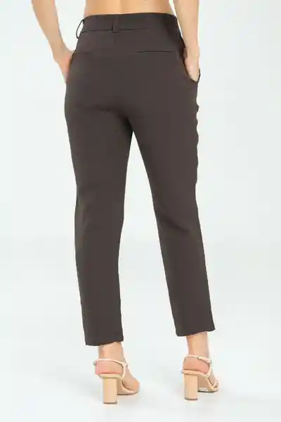 Pantalón New Karla Color Café Puro Talla 10 Ragged
