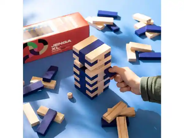 Juego de Mesa Jenga de Madera XL Casaideas