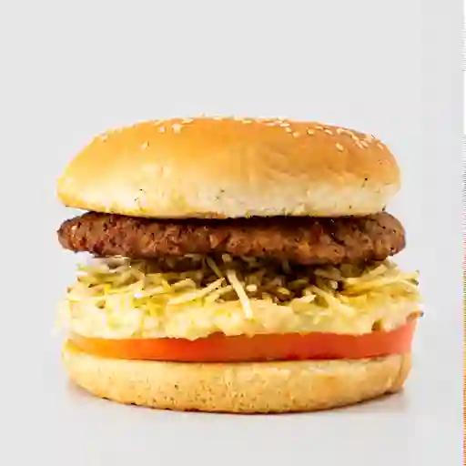 Hamburguesa Sencilla Con Queso