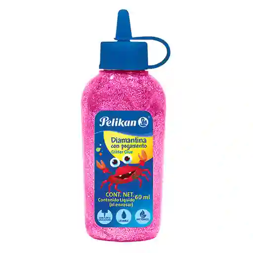 Pelikan Diamantina Con Pegamento Magenta de 60 mL