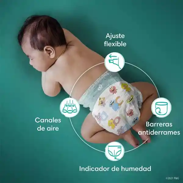 Pampers Pañales Baby Dry Etapa 1