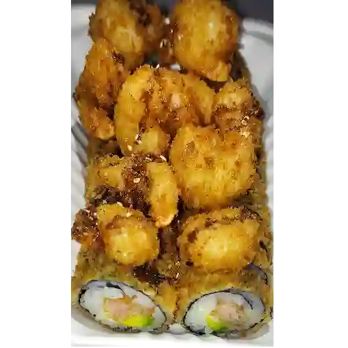 Camarón crunch roll