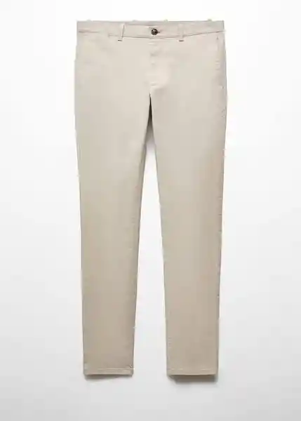 Pantalón Barnal Gris Talla 42 Hombre Mango