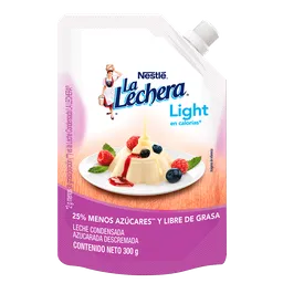 Leche Condensada LA LECHERA® Light Bolsa x 300g