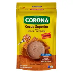 Corona Chocolate en Polvo Sabor Canela Arequipe