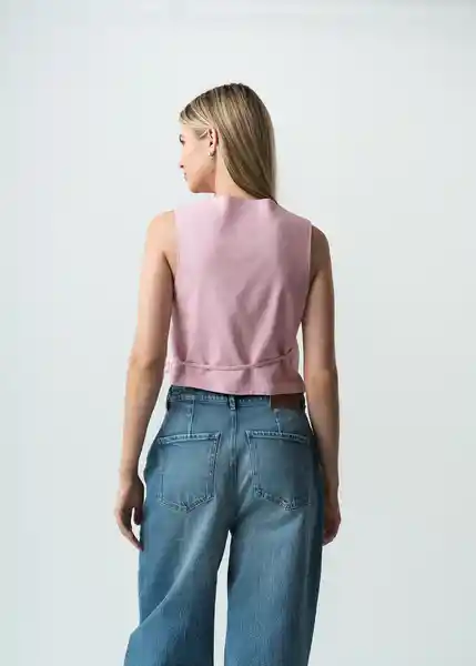 Camisa Love Mujer Rosa Bonbon Claro T M 412G343 Naf Naf