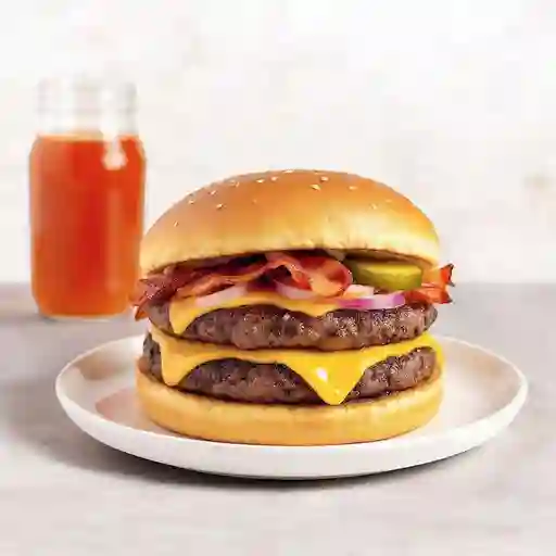 Smash Bacon Cheeseburger