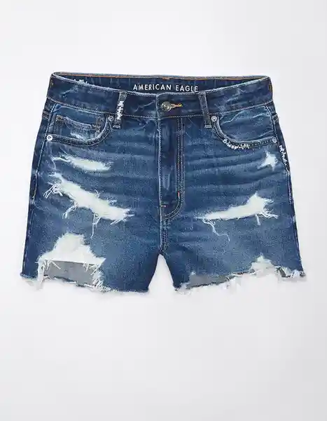 Short Mujer Azul Talla 10 American Eagle 03387730