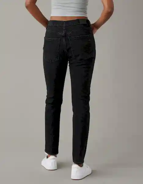 Jean 90S Skinny Mujer Negro Talla 4 REGULAR American Eagle