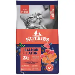 Nutriss Alimento Para Gato Adultos Salmón Atún