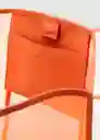 Bolso M Dalsi Naranja Talla 99 Mujer Mango