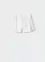 Short Bombai Offwhite Talla M Mujer Mango