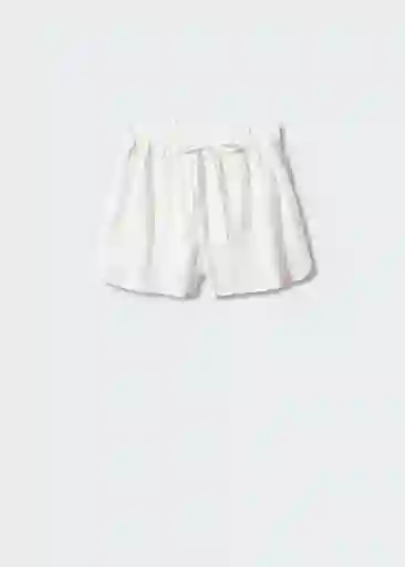Short Bombai Offwhite Talla M Mujer Mango