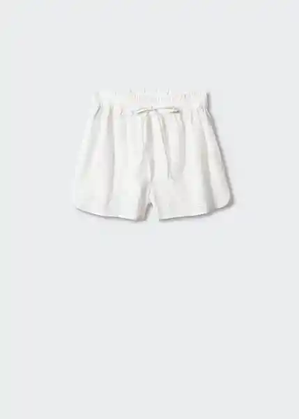 Short Bombai Offwhite Talla M Mujer Mango