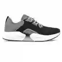 Croydon Tenis Viz Para Mujer Negro y Gris Talla 38