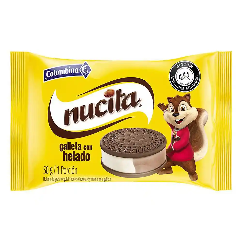 Nucita Galletas Con Helado