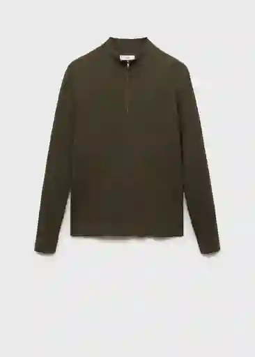 Jersey Antiguap Oliva Talla M Hombre Mango