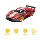 Juguete de Construcción Coche de Carreras Rojo 008 Miniso