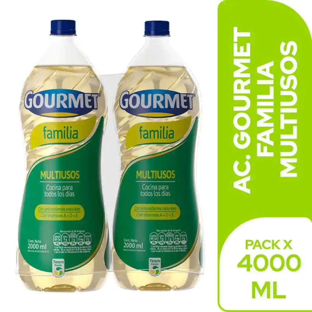 Gourmet Aceite Familia Multiusos