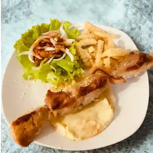 Chuzo de Pollo Tocineta