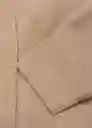Abrigo Ringon Piedra Talla L Mujer Mango
