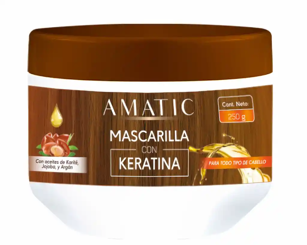 Amatic Mascarilla Capilar con Keratina
