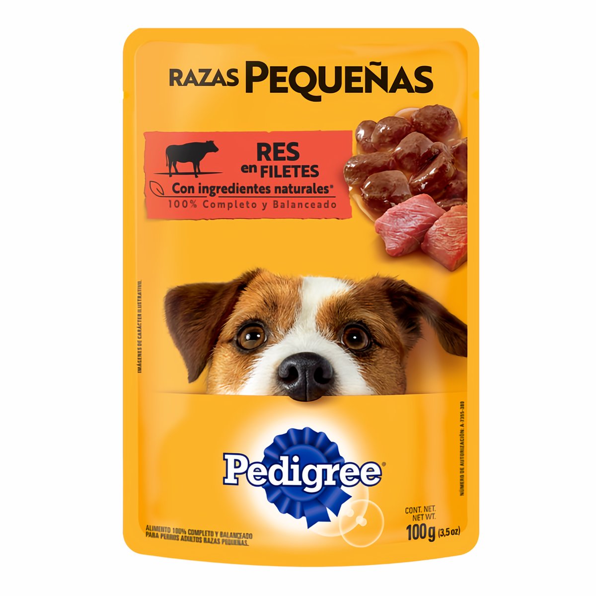 Pedigree Alimento para Perros Adultos Filetes 100 g