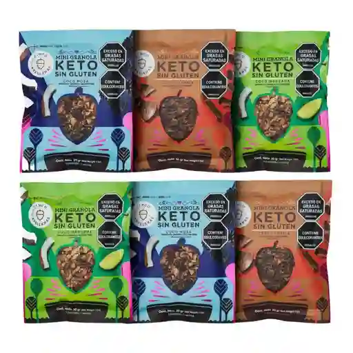 Cinco Avellanas Pack Granola Keto Mixta