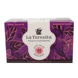 La Teresita Infusión de Hierbas con Uva Acaí y Rooibos