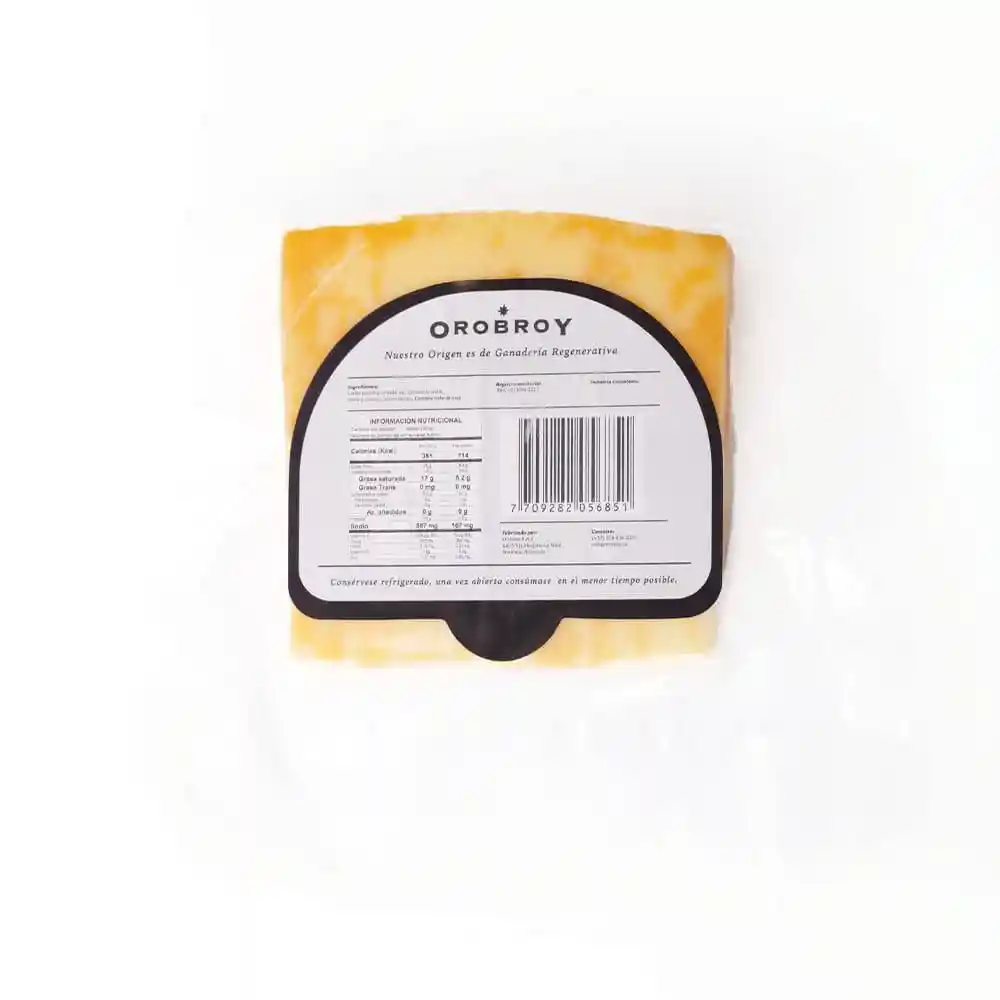 Queso Orobroy Cuña Queso (180 Gr)