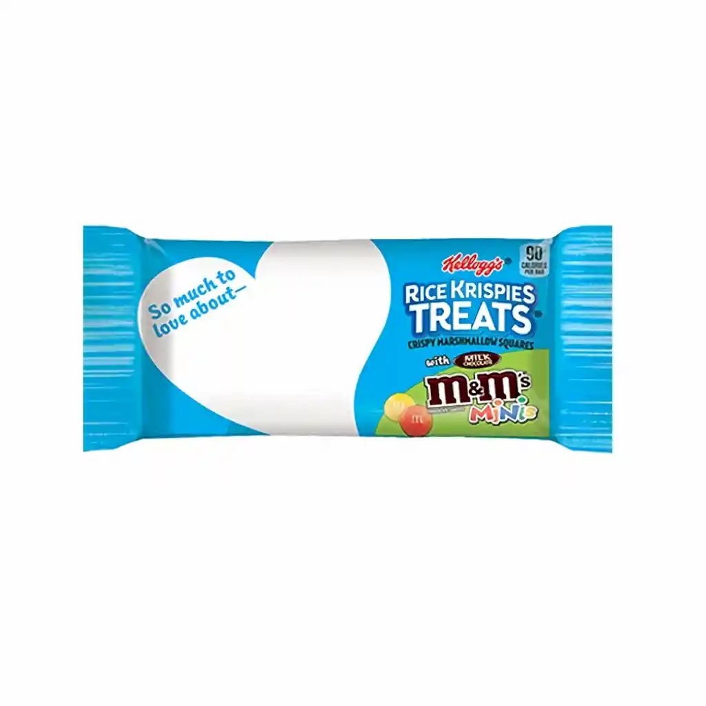 M&M Rice Krispies Treats Barra De Cereal