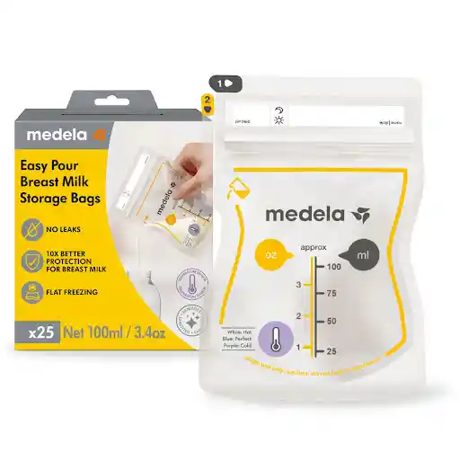 Bolsas de Almacenamiento Medela Leche Materna Caja