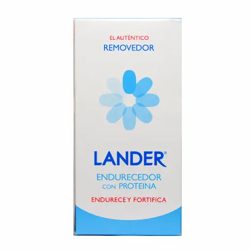 Lander Removedor de Esmalte Endurecedor con Proteína