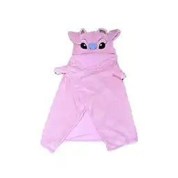Manta Con Capucha Ángel Serie Disney Lilo & Stitch Miniso