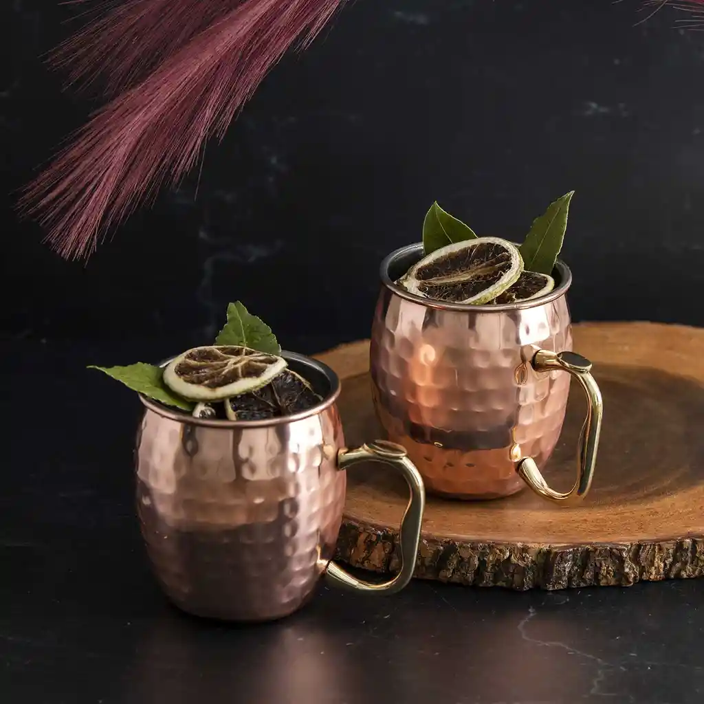 Mug en Acero Moscú Copper Mate Ambiente Gourmet