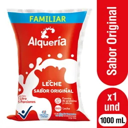 Alquería Leche Semidescremada Original